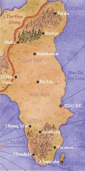 Political Map of Cathay