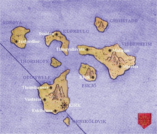 Political Map of Vendel